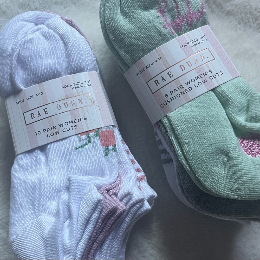 New Rae Dunn Socks - Picture 3 of 5